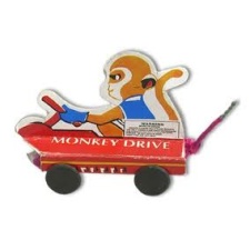 Monkey Drives Car